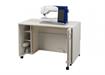 Small Electric Lift Sewing Cabinet with lifter in top position